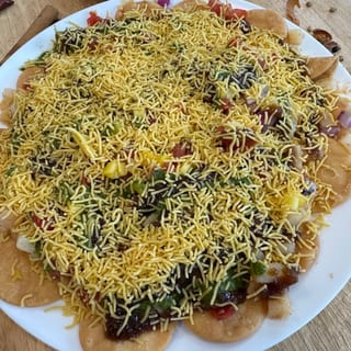 Sev Puri (Vegetarian)