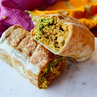 Pav Bhaji Burrito